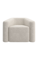 Fauteuil En Bouclette Blanc | Andrew Martin Faye | OROA.fr