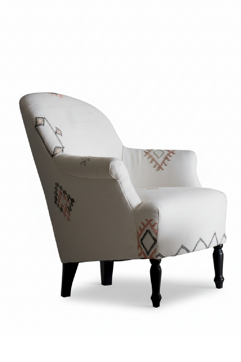 Fauteuil à Oreilles Rembourré | Andrew Martin Victoria | OROA.fr