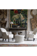 Fauteuil à Oreilles Rembourré | Andrew Martin Victoria | OROA.fr