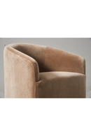 Chaise De Salle A Manger En Velours Beige | Andrew Martin Alto | OROA.fr