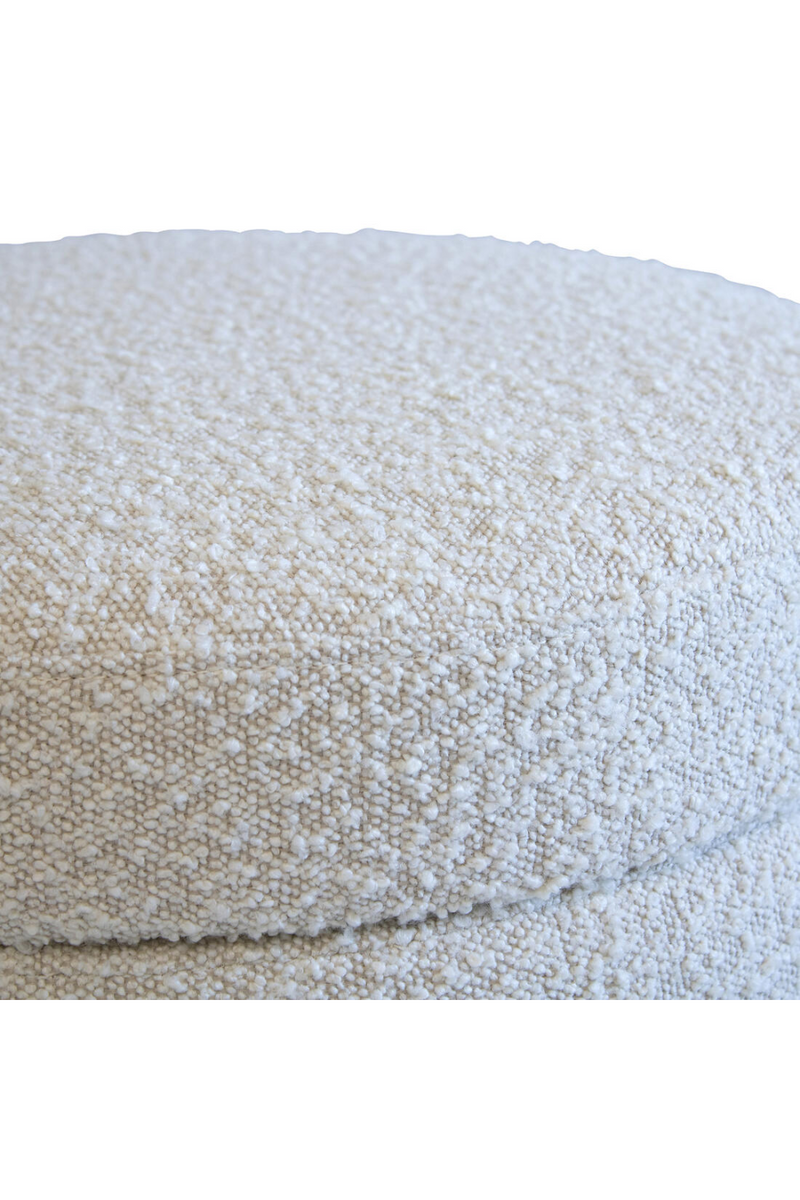 Pouf de Rangement en Bouclé | Andrew Martin Tondu | OROA.fr