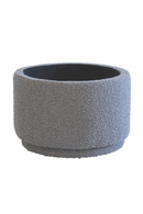 Pouf de Rangement en Bouclé | Andrew Martin Tondu | OROA.fr