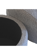 Pouf de Rangement en Bouclé | Andrew Martin Tondu | OROA.fr