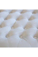 Pouf Rond Capitonné en Velours | Andrew Martin Forte | OROA.fr