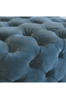 Pouf Capitonné en Velours | Andrew Martin Rondo | OROA.fr