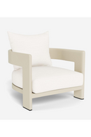 Fauteuil lounge d'extérieur en aluminium | Andrew Martin Caicos | OROA.fr