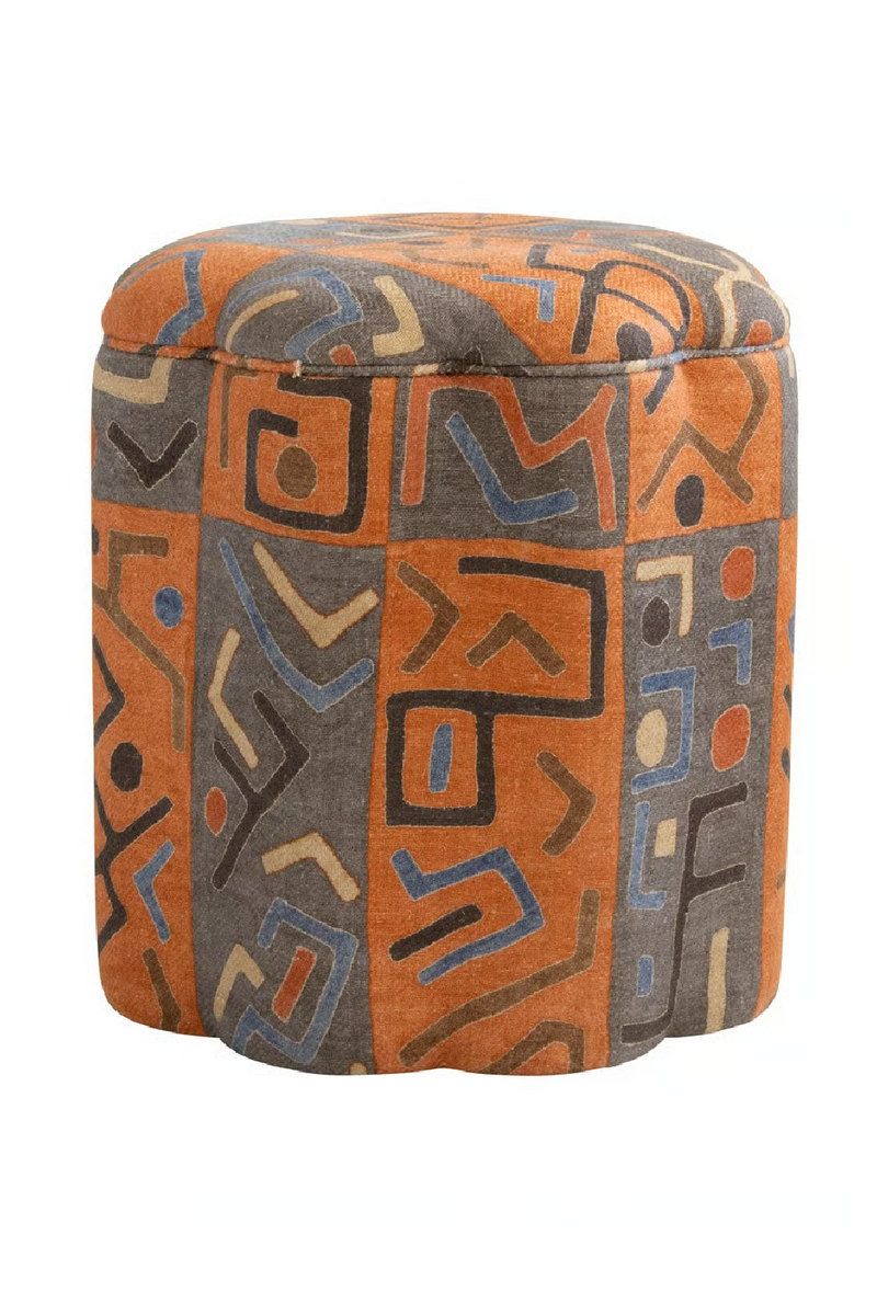 Pouf Rembourré en Tissu | Andrew Martin Daisy