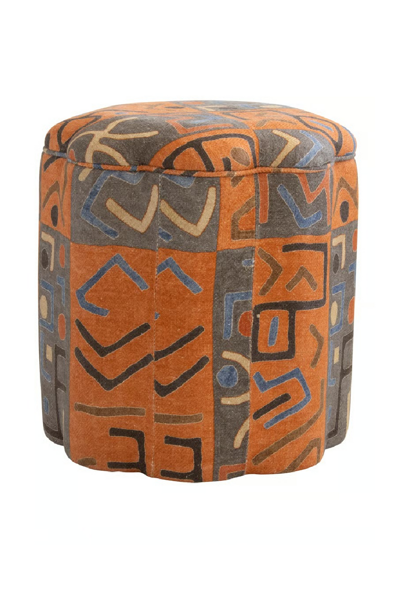 Pouf Rembourré en Tissu | Andrew Martin Daisy