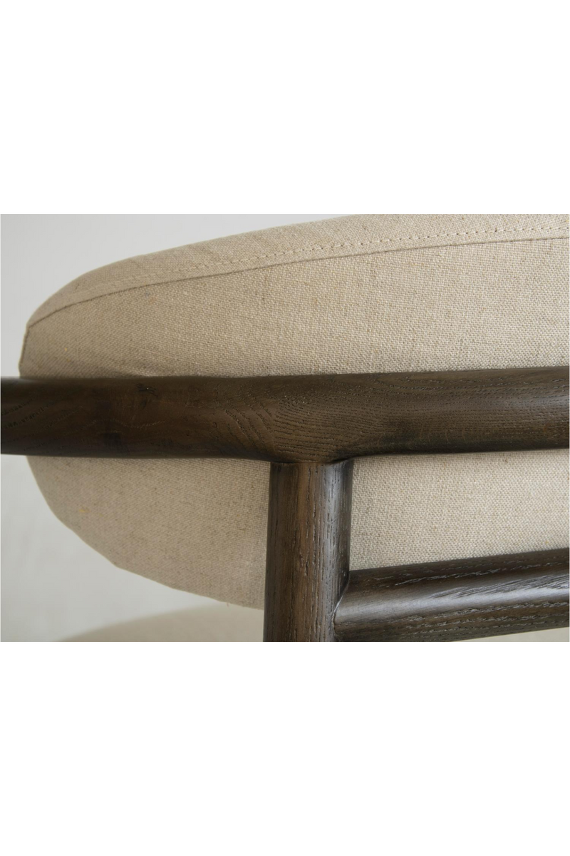 Chaise De Salle A Manger En Bois Rembourrée | Andrew Martin Frederick | OROA.fr