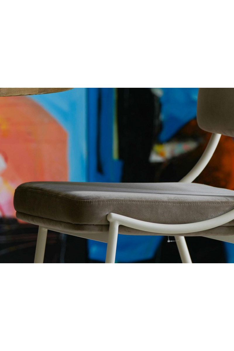 Chaise De Salle A Manger En Bois Rembourrée | Andrew Martin Luna | OROA.fr