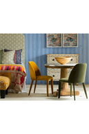 Chaise de Salle à Manger en Velours | Andrew Martin Carmen | OROA.fr