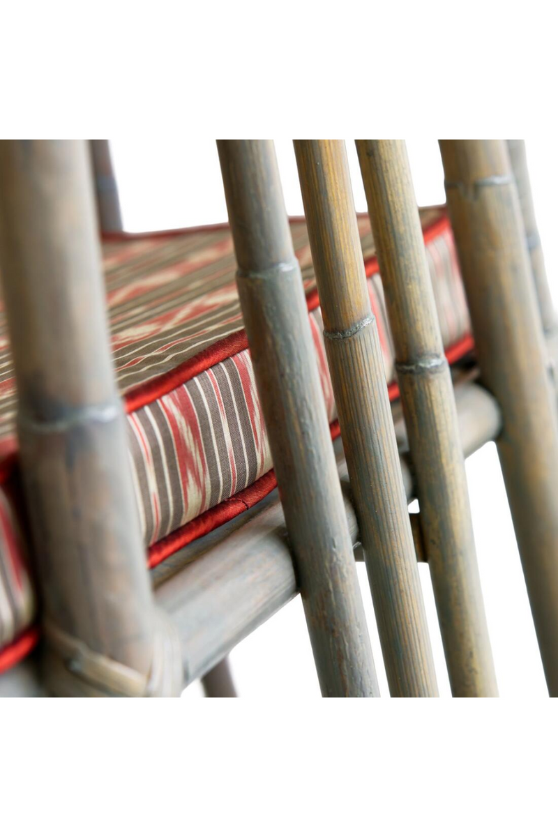 Fauteuil De Salle A Manger En Bambou Peint | Andrew Martin Tiberius | OROA.fr