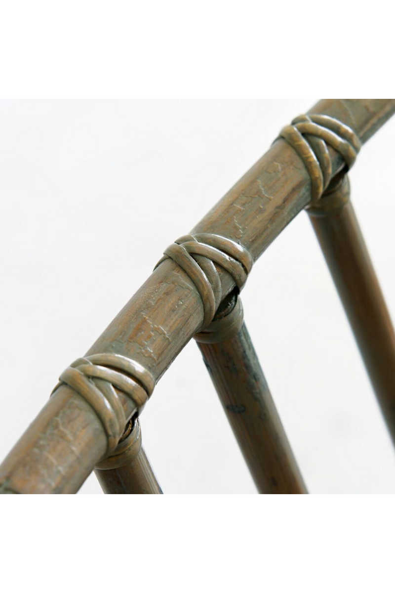 Fauteuil De Salle A Manger En Bambou Peint | Andrew Martin Tiberius | OROA.fr