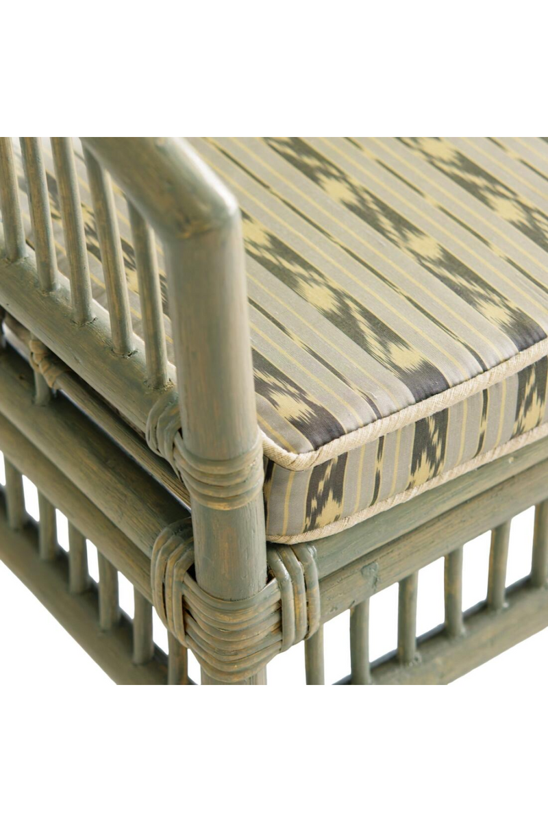 Chaise D’appoint En Bambou Peint | Andrew Martin Trajan | OROA.fr