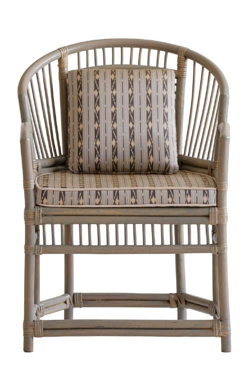 Chaise D’appoint En Bambou Peint | Andrew Martin Trajan | OROA.fr