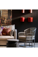 Chaise D’appoint En Bambou Peint | Andrew Martin Trajan | OROA.fr