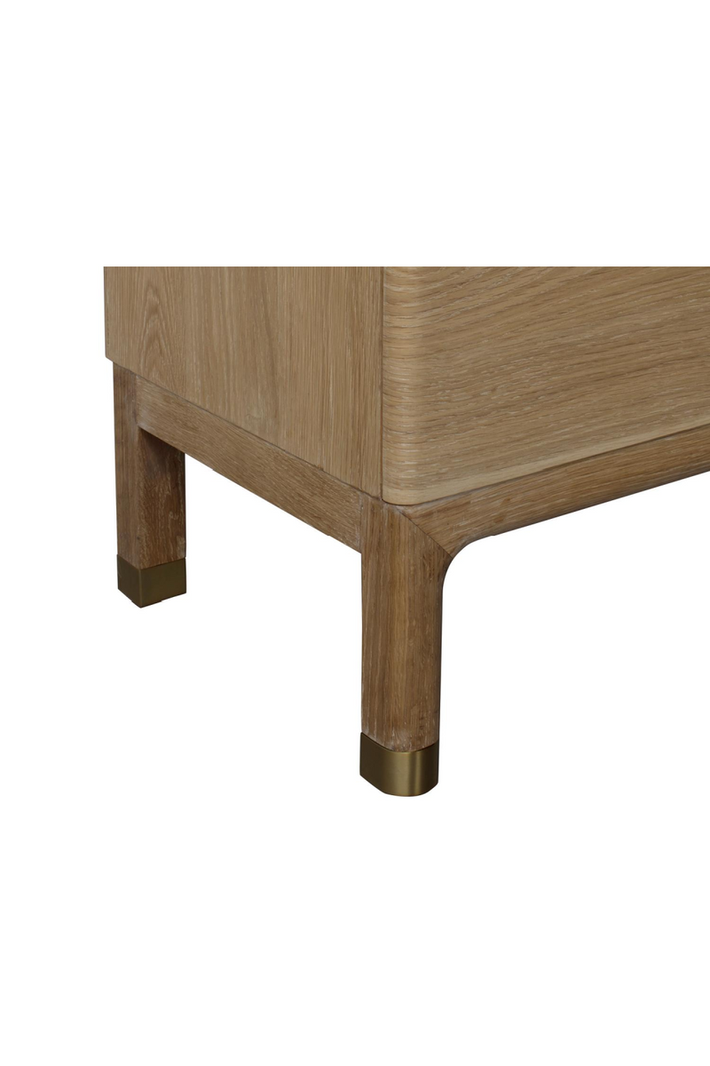 Commode A 6 Tiroirs En Chêne Naturel | Andrew Martin Angelo | OROA.fr