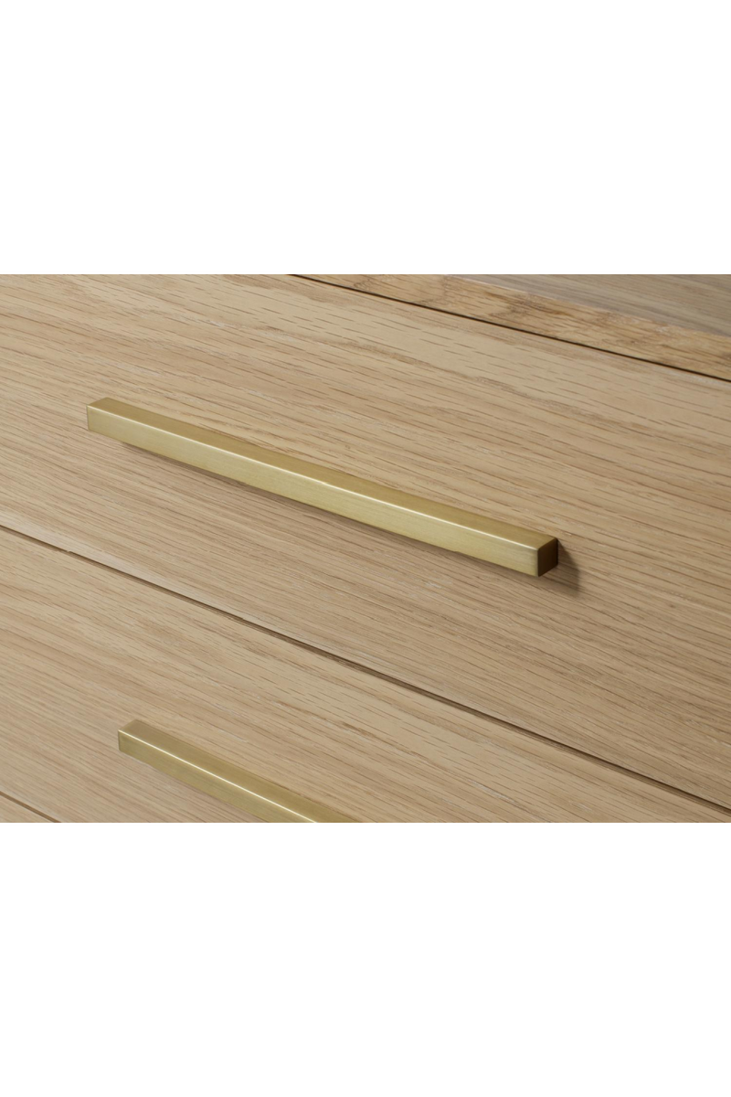 Commode A 6 Tiroirs En Chêne Naturel | Andrew Martin Angelo | OROA.fr