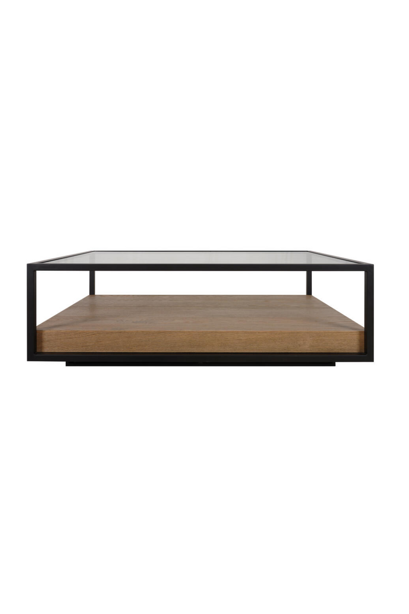 Table Basse Avec Plateau en Verre | Andrew Martin Pelli | OROA.fr