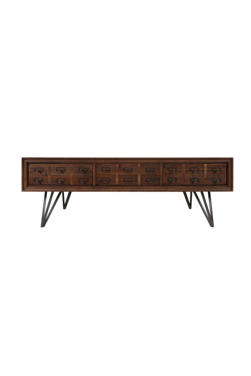 Table Basse En Bois A 3 Tiroirs | Andrew Martin Lloyd | OROA.fr