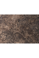 Table Basse En Marbre Brun Foncé | Andrew Martin Giorgio | OROA.fr