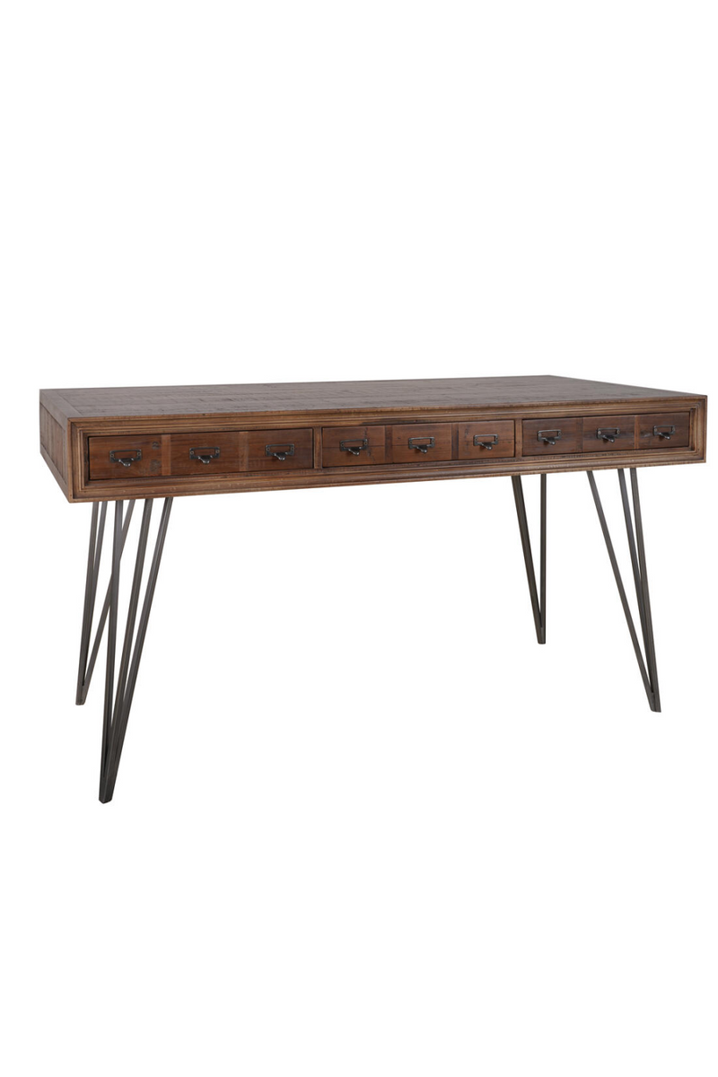 Bureau En Bois A 3 Tiroirs | Andrew Martin Lloyd