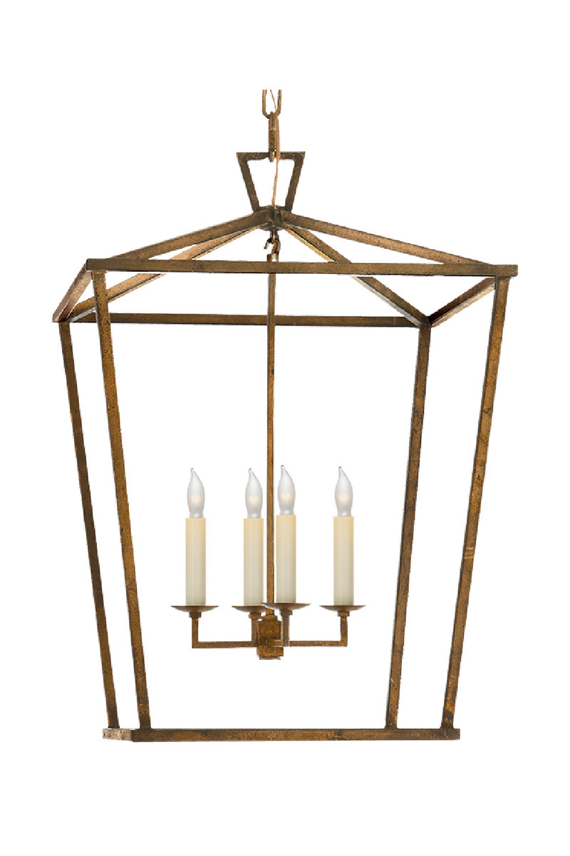 Lanterne suspension doré | Andrew Martin Darlana XS | Meubleluxe.fr