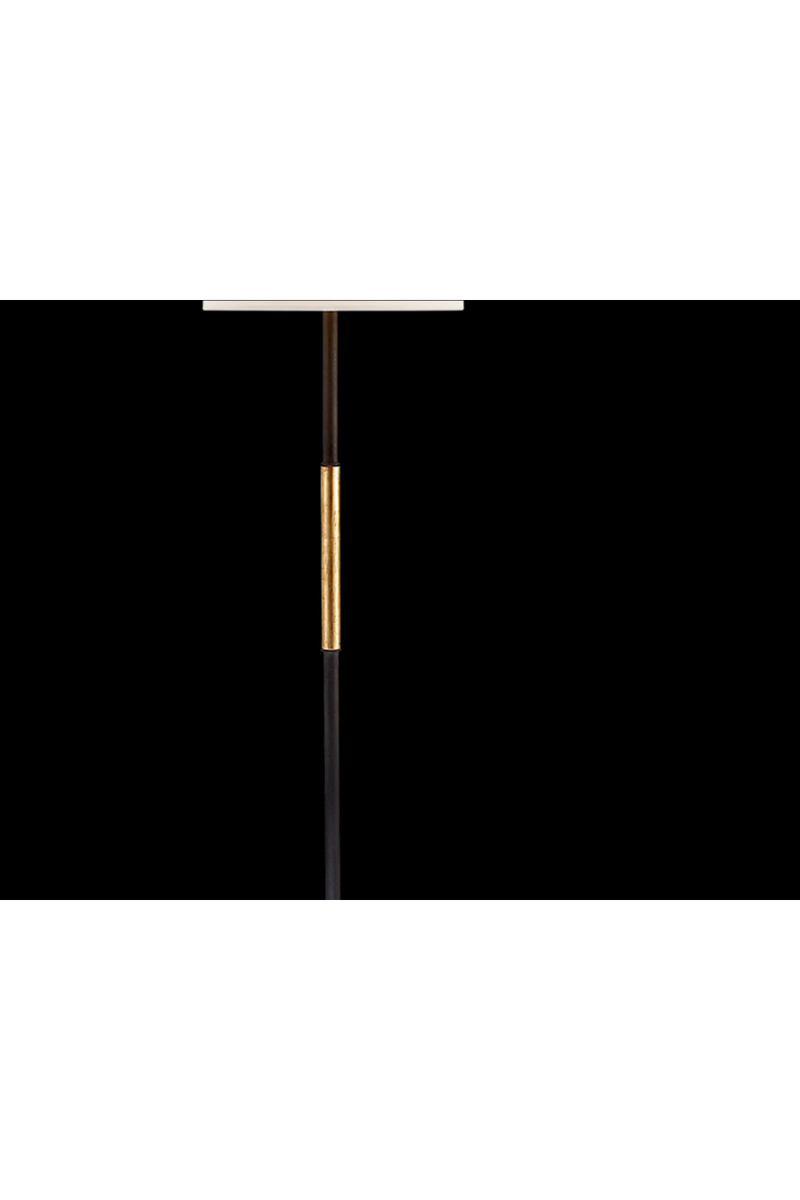 Lampadaire à Abat-jour Allongé en Lin | Andrew Martin Frankfort | OROA.fr