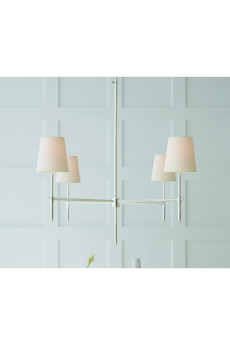 Lustre Linéaire à Abat-jour en Lin | Andrew Martin Bryant | OROA.fr