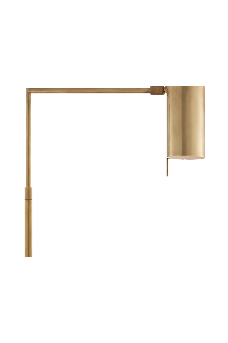 Lampadaire A Base En Marbre Blanc | Andrew Martin Alma | OROA.fr