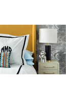 Lampe de Table en Marbre Poli | Andrew Martin Cliff | OROA.fr