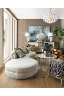 Lustre à Sphères en Verre Tourbillonné | Andrew Martin Talia | OROA.fr