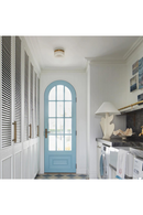 Lampe de Plafond Ronde en Albâtre | Andrew Martin Otto | OROA.fr