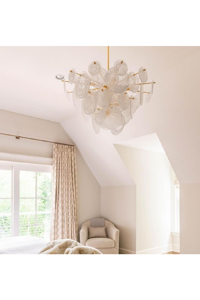 Lustre à Plaques de Verre | Andrew Martin Loire | Andrew Martin Loire | OROA.fr