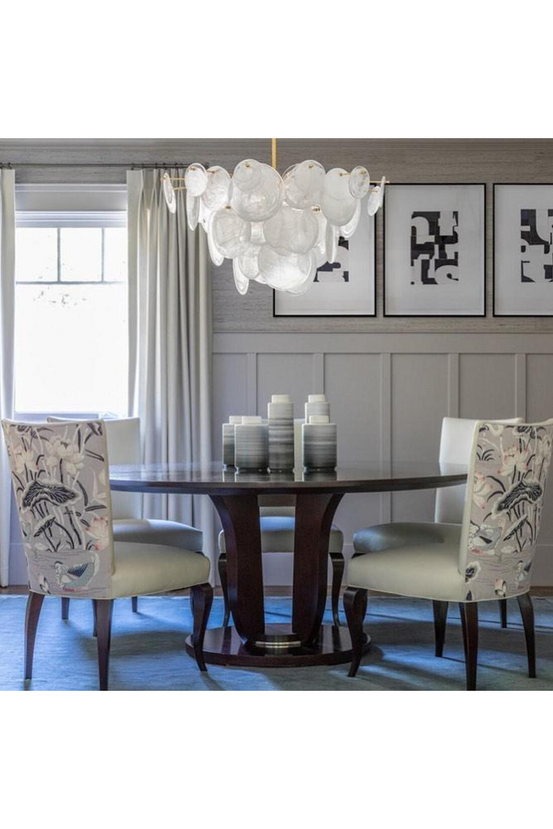 Lustre à Plaques de Verre | Andrew Martin Loire | Andrew Martin Loire | OROA.fr