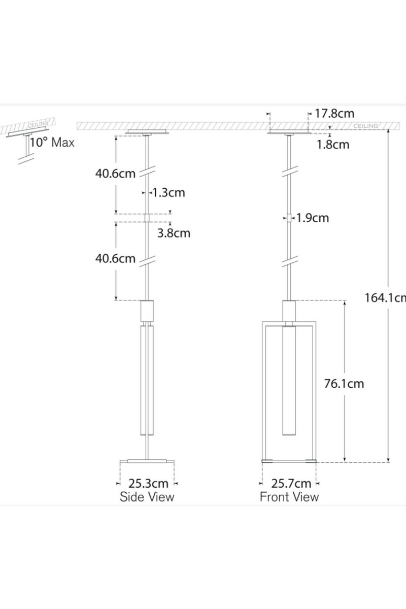 Suspension à Disque en Albâtre Sculpté | Andrew Martin Melange | OROA.fr