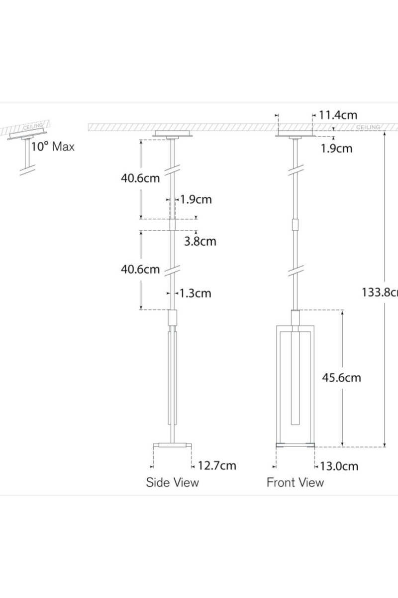 Suspension à Disque en Albâtre Sculpté | Andrew Martin Melange | OROA.fr