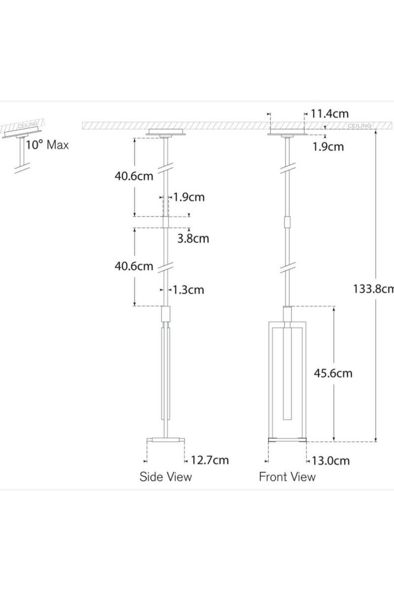 Suspension à Disque en Albâtre Sculpté | Andrew Martin Melange | OROA.fr