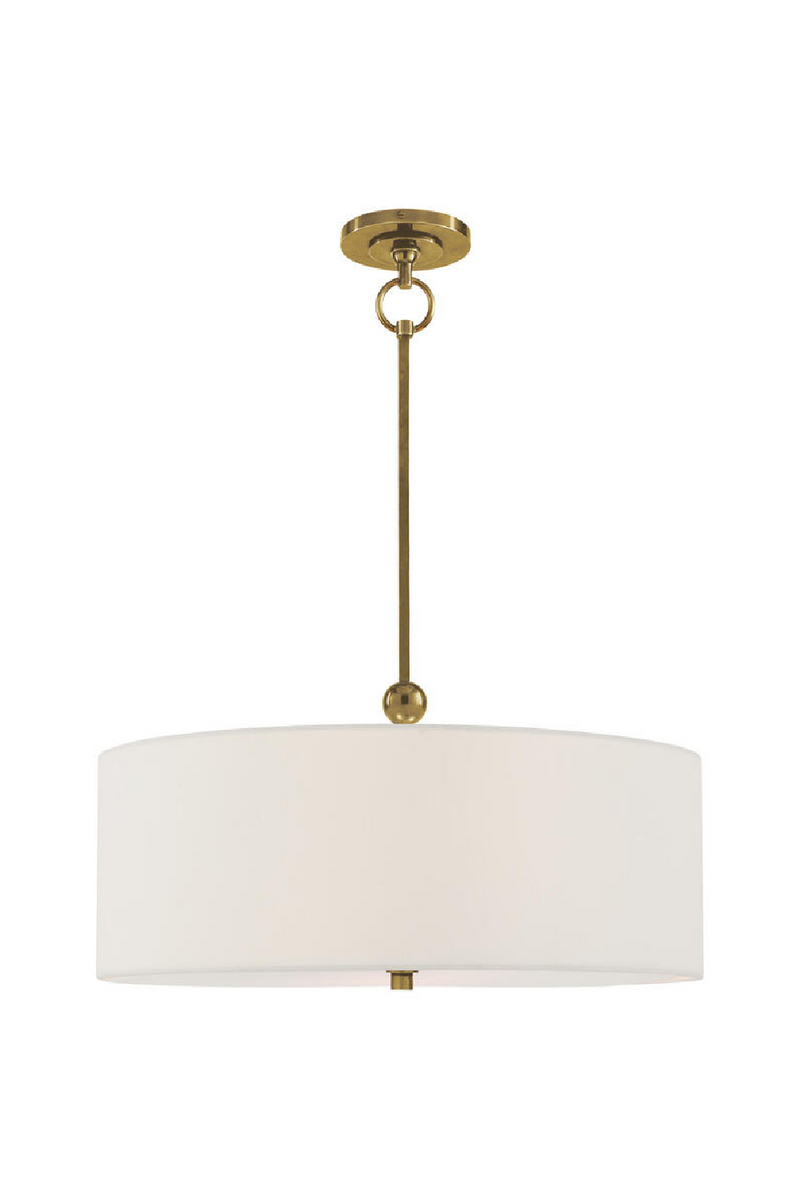 Plafonnier Avec Abat-jour en Lin HBlanc | Andrew Martin Reed | OROA.fr