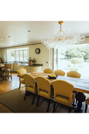 Lustre à Sphères en Verre à Motif Tourbillonnant | Andrew Martin Talia | OROA.fr