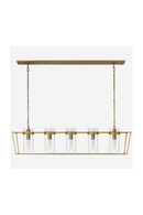 Suspension Linéaire à 5 Lumières | Andrew Martin Presidio | OROA.fr