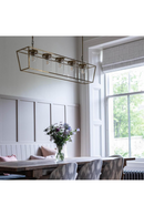 Suspension Linéaire à 5 Lumières | Andrew Martin Presidio | OROA.fr