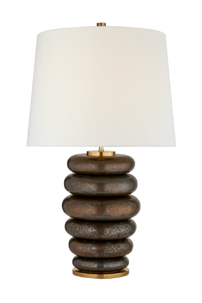 Lampe de Table en Céramique Blanc Antique | Andrew Martin Phoebe | OROA.fr