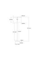 Lampe Sur Pied A Tige En Cristal | Andrew Martin Riga | OROA.fr