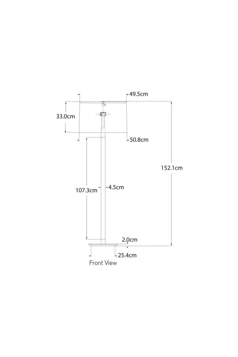 Lampe Sur Pied A Tige En Cristal | Andrew Martin Riga | OROA.fr