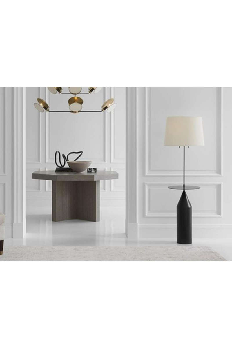 Lampadaire En Fer Vieilli Noir | Andrew Martin Zephyr | OROA.fr