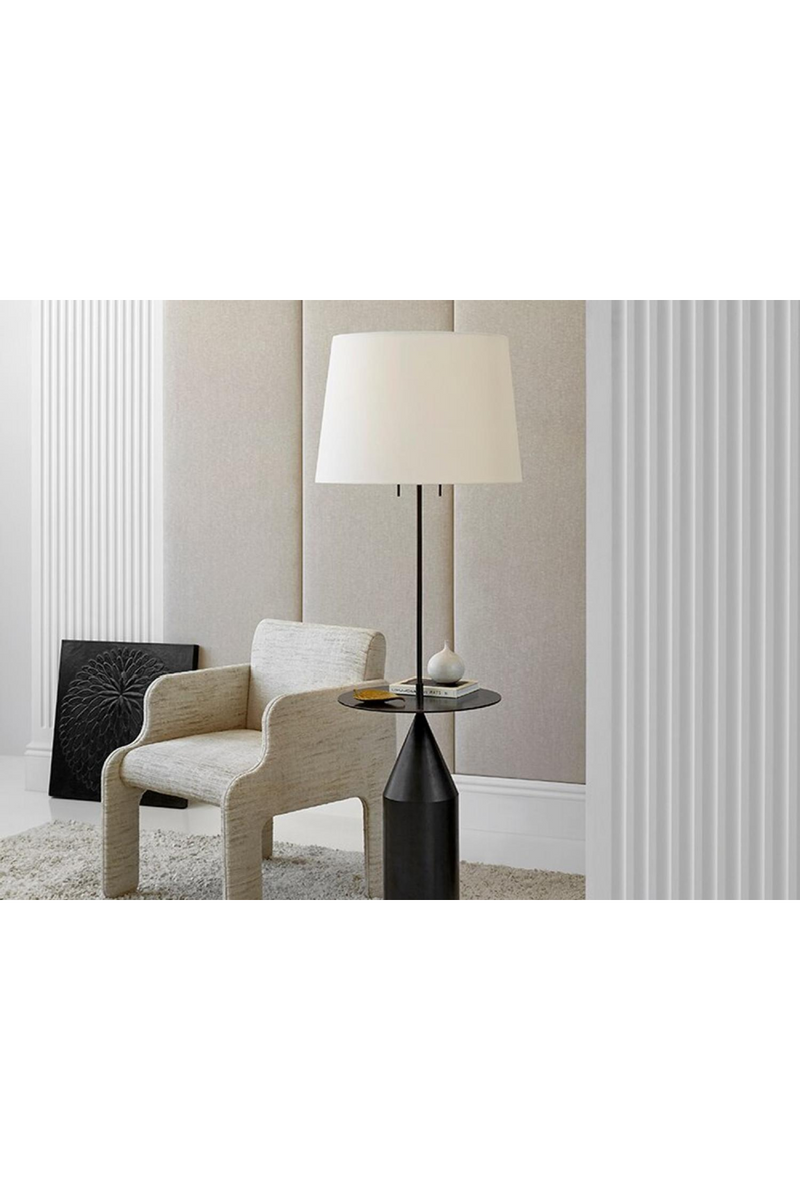 Lampadaire En Fer Vieilli Noir | Andrew Martin Zephyr | OROA.fr