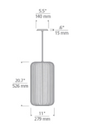 Suspension En Fer Noir | Andrew Martin Kai | OROA.fr