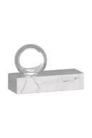 Lampe de Table Sphérique Avec Base en Marbre | Andrew Martin Mina | OROA.fr	