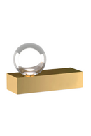 Lampe de Table Sphérique Avec Base en Marbre | Andrew Martin Mina | OROA.fr